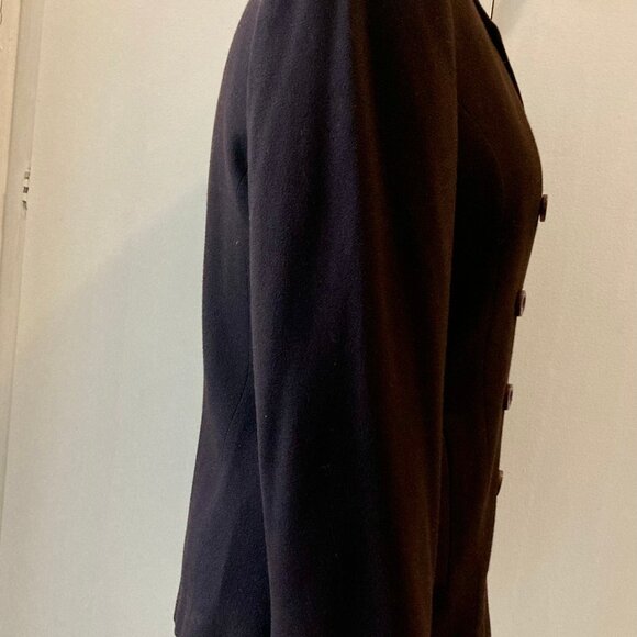 EUC Vintage Brown Express Tailleur Blazer Jacket, Petite 5/6 - Picture 4 of 10